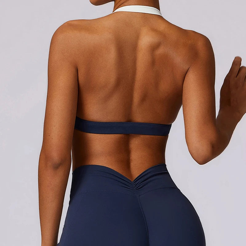 Push-Up Sports Bra – Yoga & Gym Top
