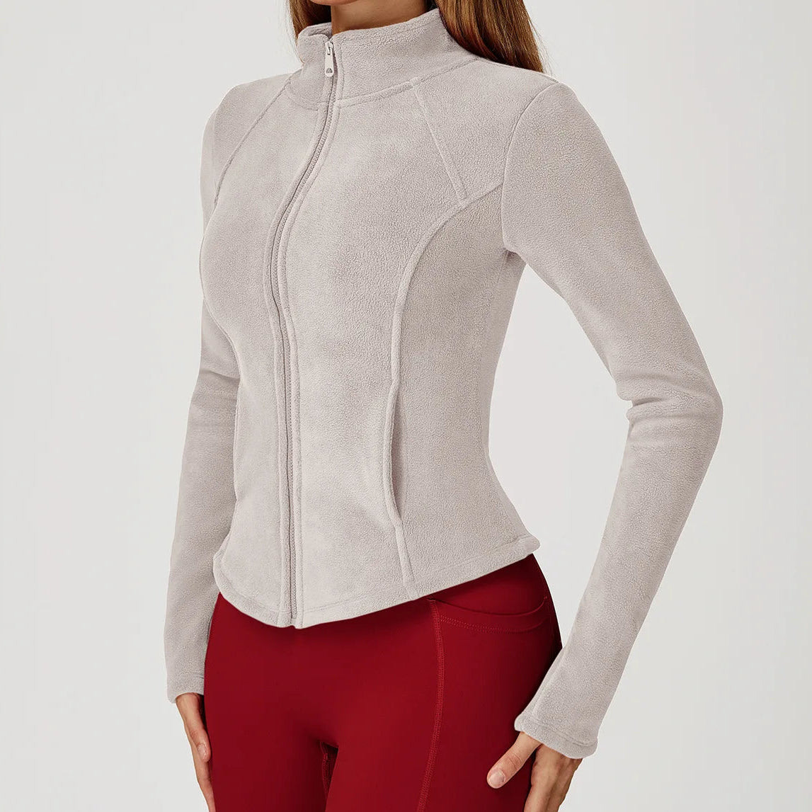 CozyFleece Warm Yoga Jacket