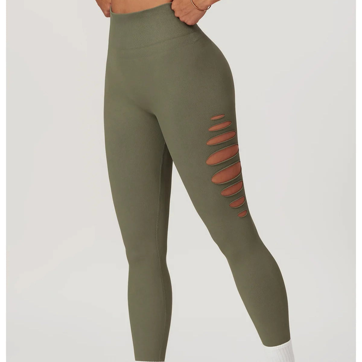 Hot Shot Leggings – High-Waist Fit with Flirty Cut-Outs