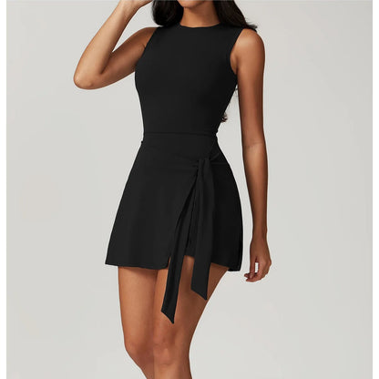 Padel & Yoga Sleeveless Romper Jumpsuit