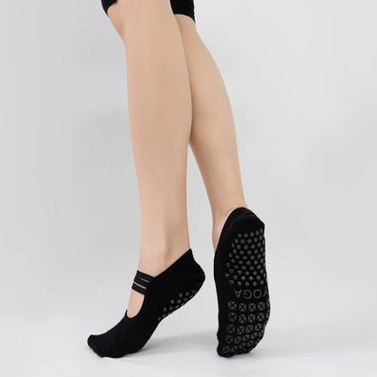 FlexBand Backless Yoga Socks (3 Pairs)