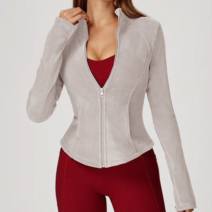 CozyFleece Warm Yoga Jacket
