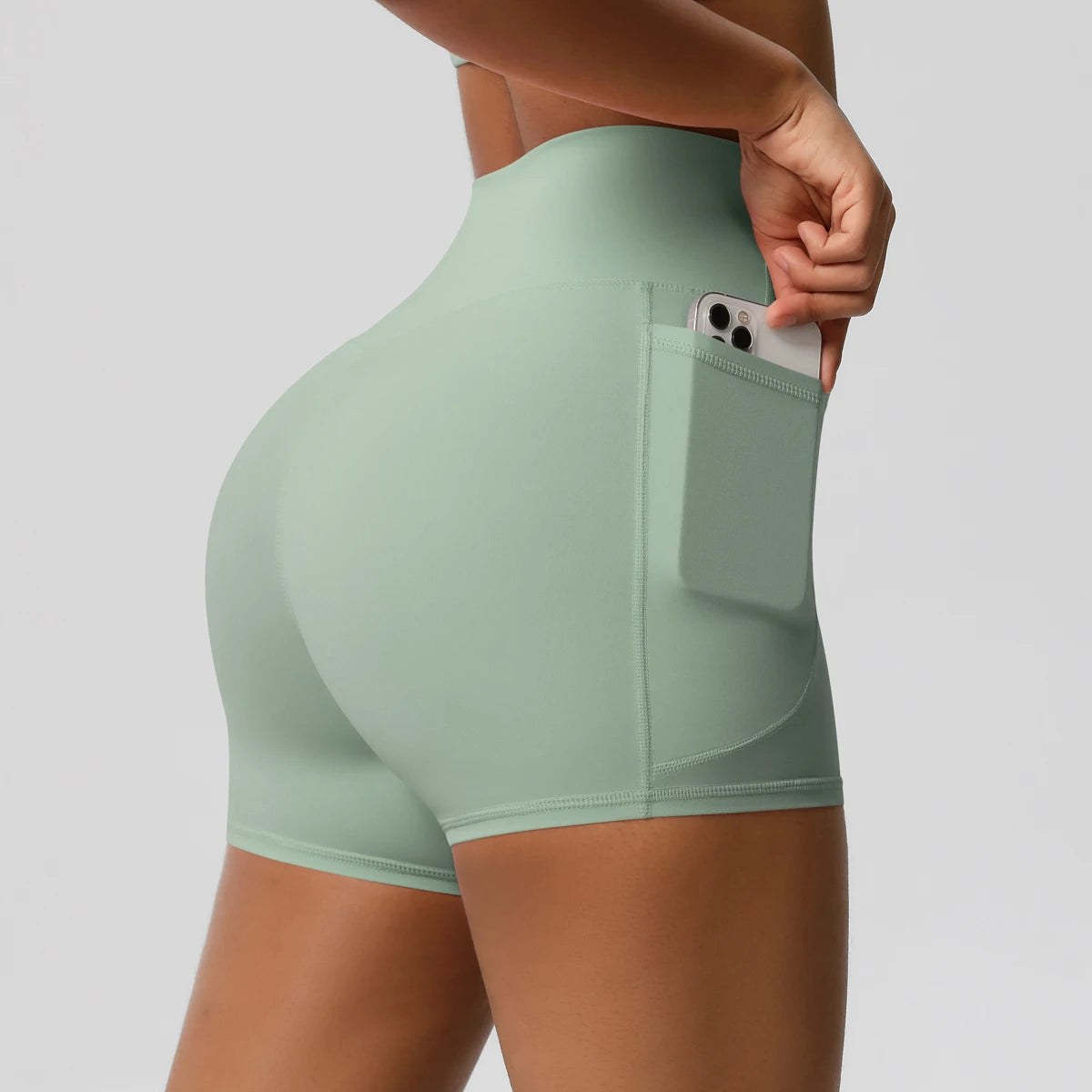 Athletic Shorts with Pockets