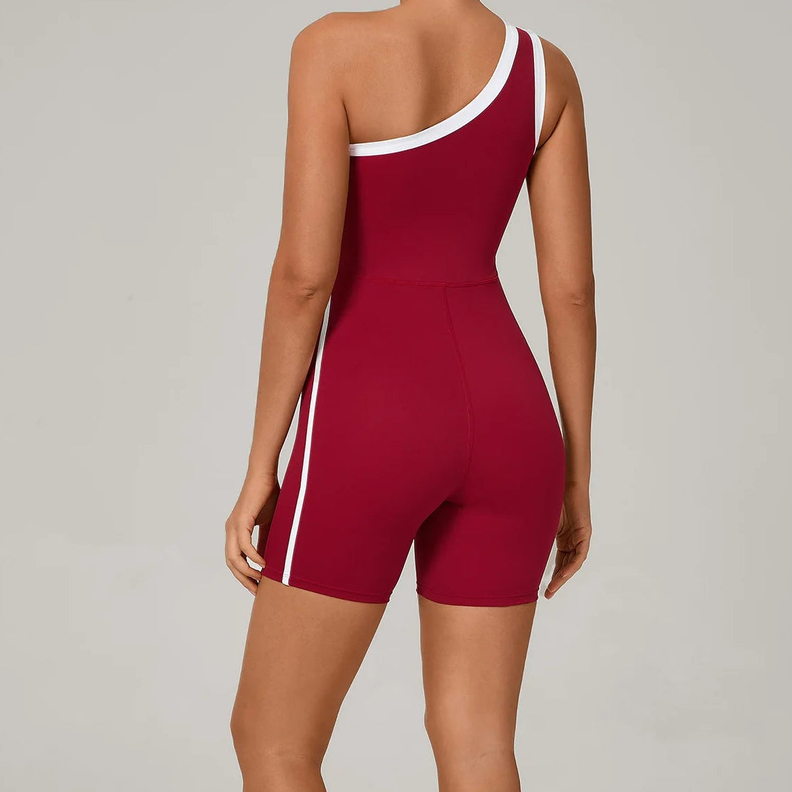 MonoFlex One-Shoulder Tennis Jumpsuit