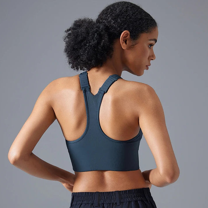 ZipFlex High-Impact Sports Bra