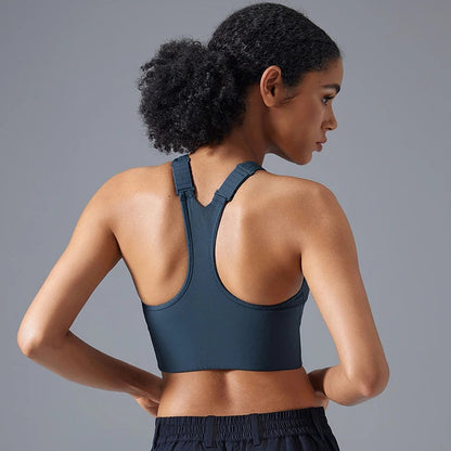 ZipFlex High-Impact Sports Bra