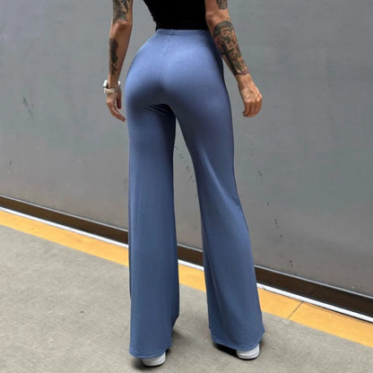 High-waisted booty-enhancing yoga pants