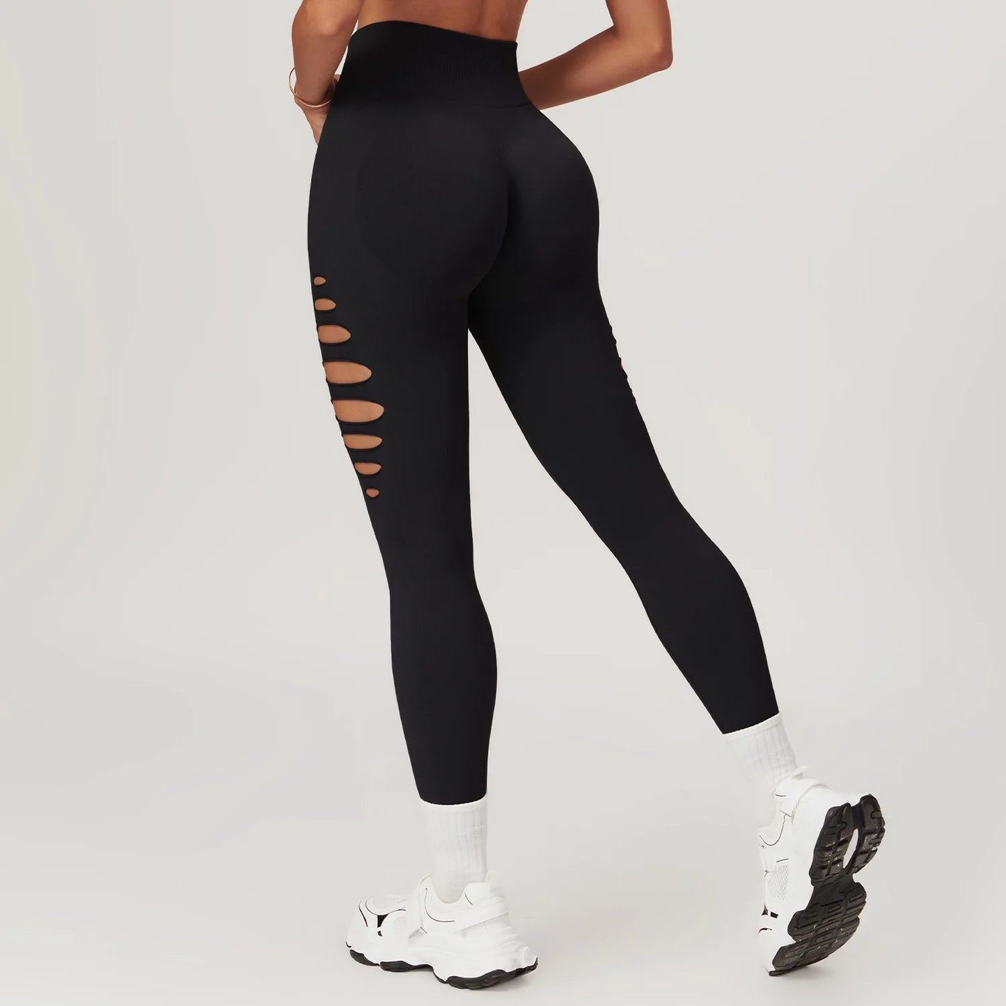 Hot Shot Leggings – High-Waist Fit with Flirty Cut-Outs