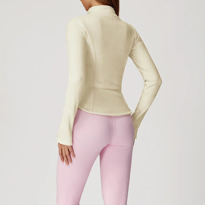 CozyFleece Warm Yoga Jacket