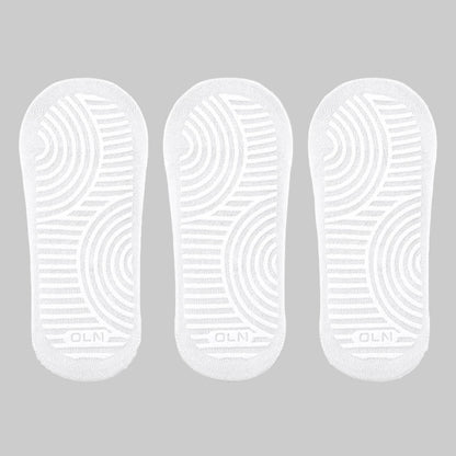 ZenStep Cotton Anti-Slip Yoga Socks (3 Pairs)