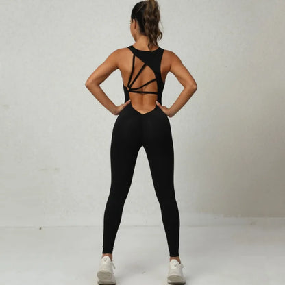 Tight Fit Seamless Jumpsuit