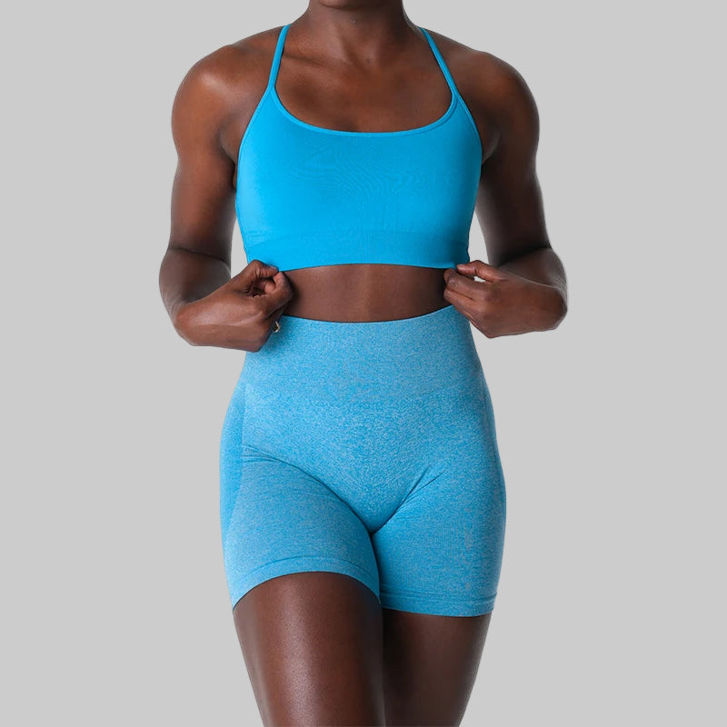 Seamless Sexy Back Padded Top