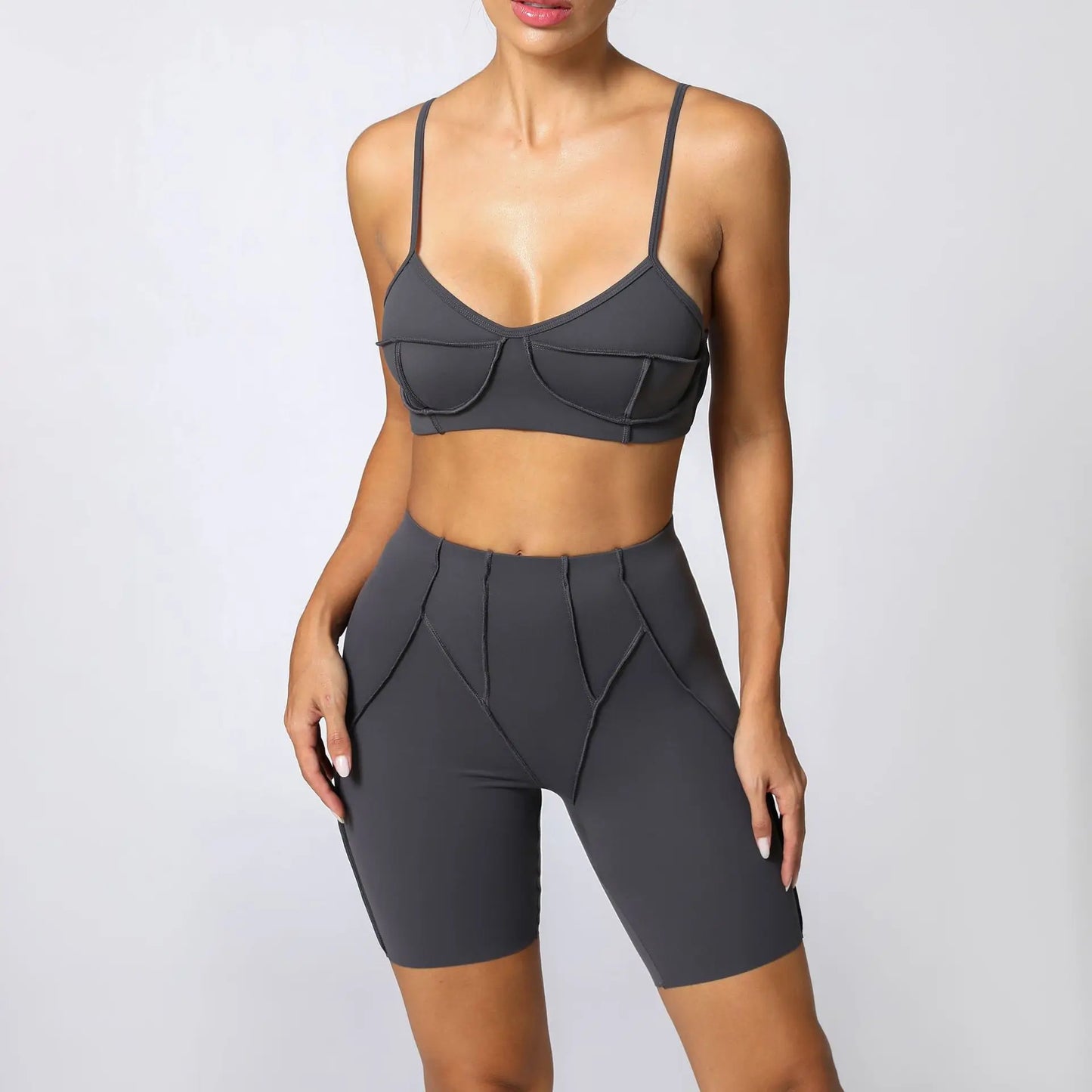 Push-Up Bra & Leggings Yoga Set