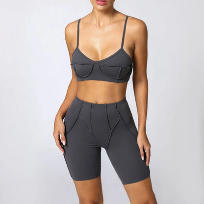 Push-Up Bra & Leggings Yoga Set