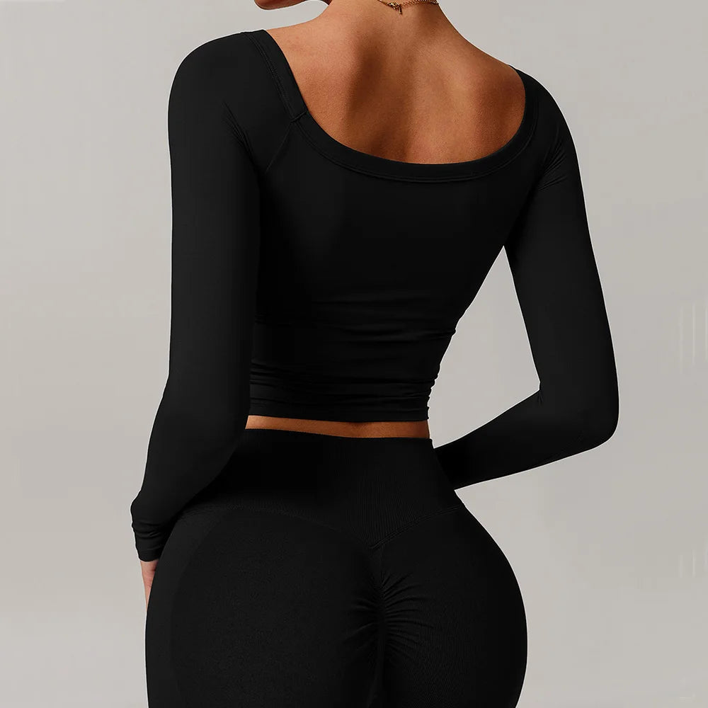 Fitness Top – Long-Sleeve Gym wear