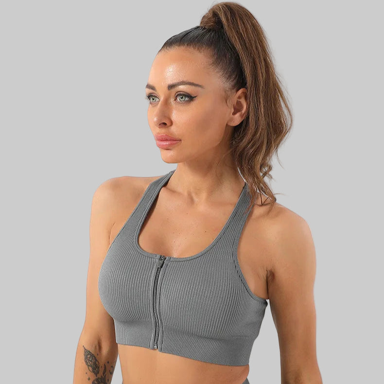 ZipFit Seamless Sports Bra