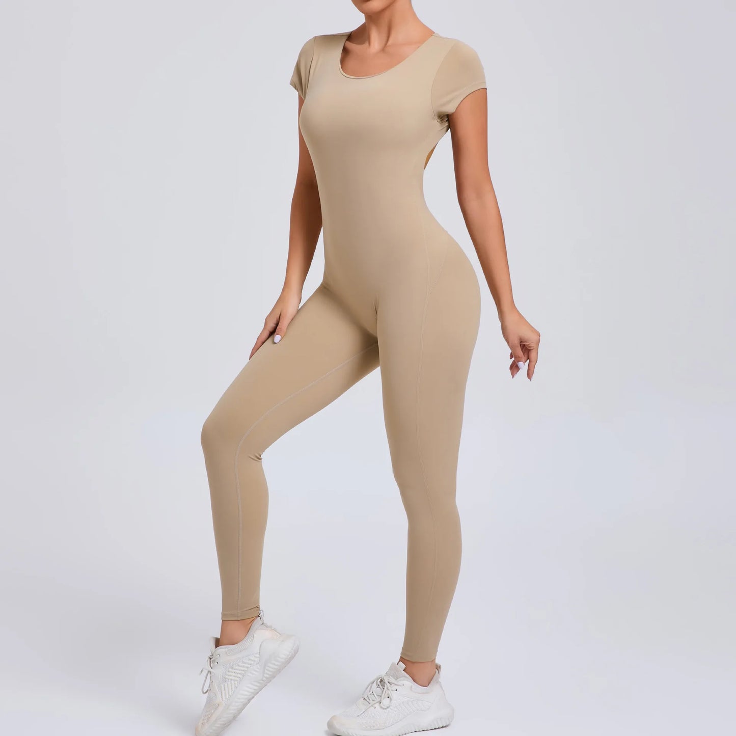 FlowSculpt Bodysuit – Yoga, Fitness & Cycling Ready