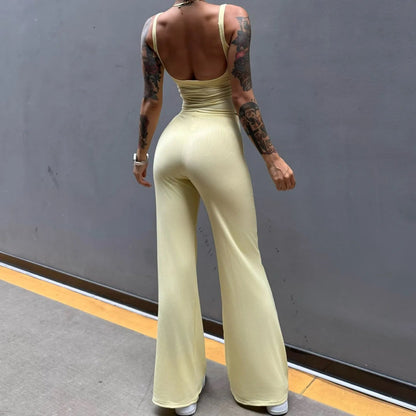 High-waisted booty-enhancing yoga pants