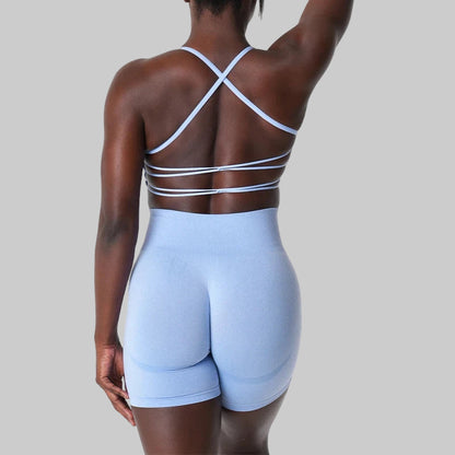 Seamless Sexy Back Padded Top