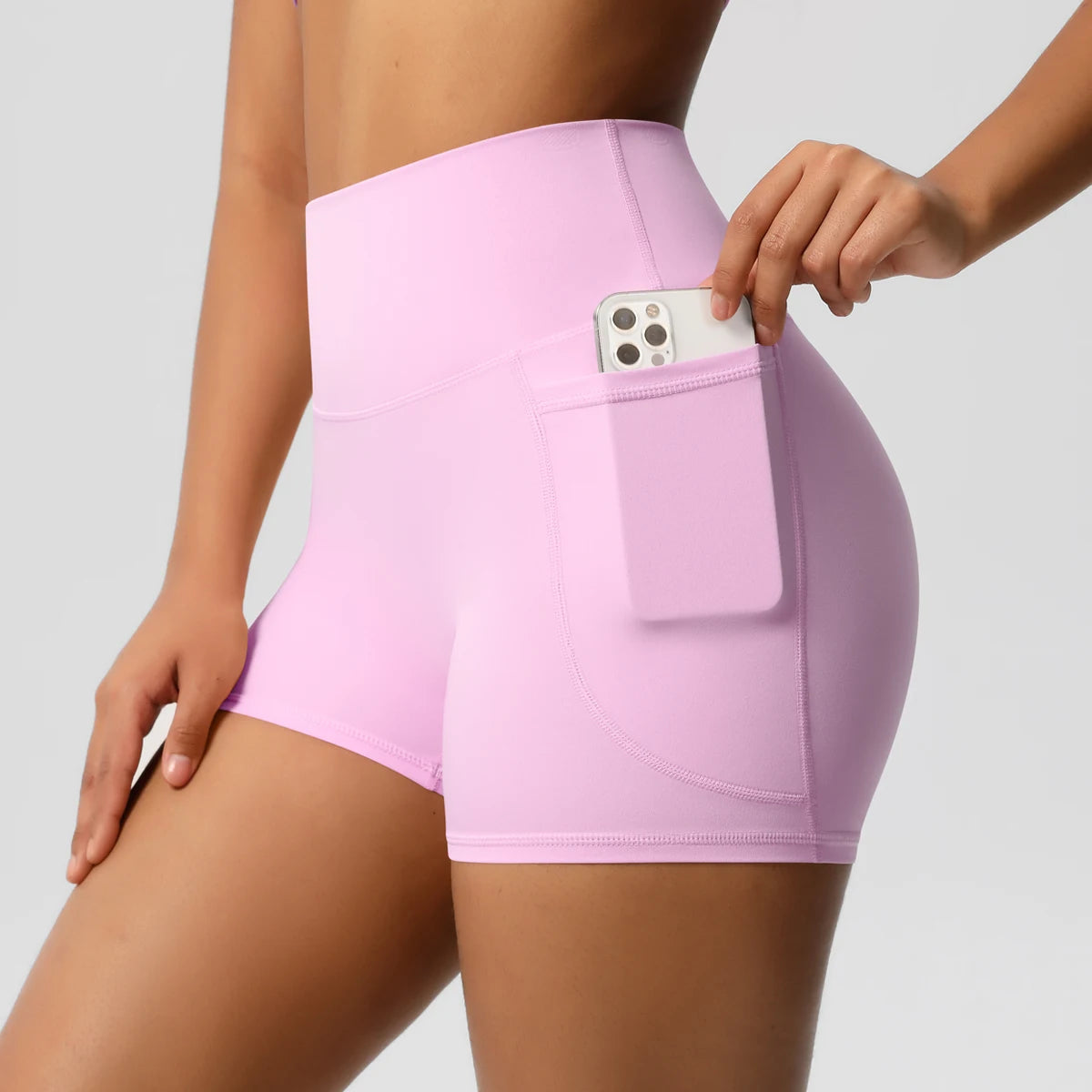 Athletic Shorts with Pockets