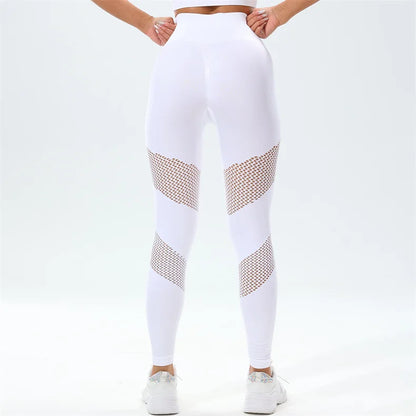 Seamless Hollow Yoga Leggings