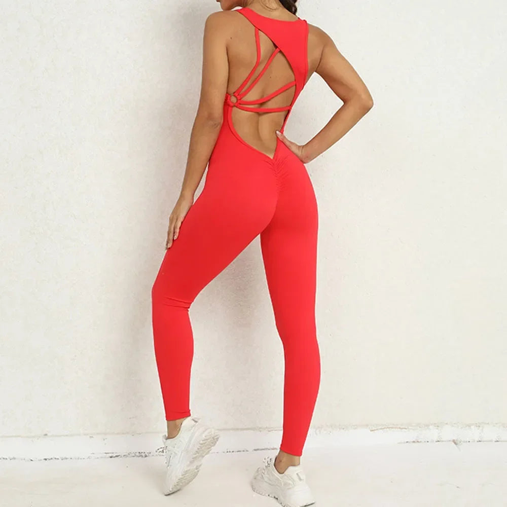 Tight Fit Seamless Jumpsuit