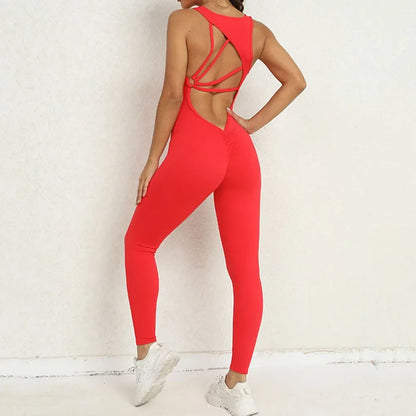 Tight Fit Seamless Jumpsuit
