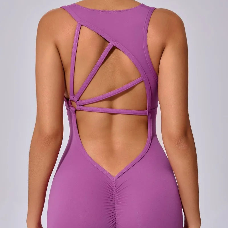 Tight Fit Seamless Jumpsuit