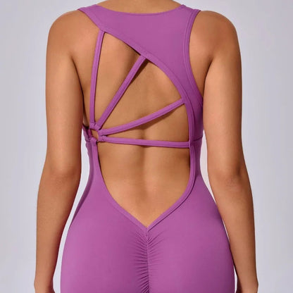 Tight Fit Seamless Jumpsuit