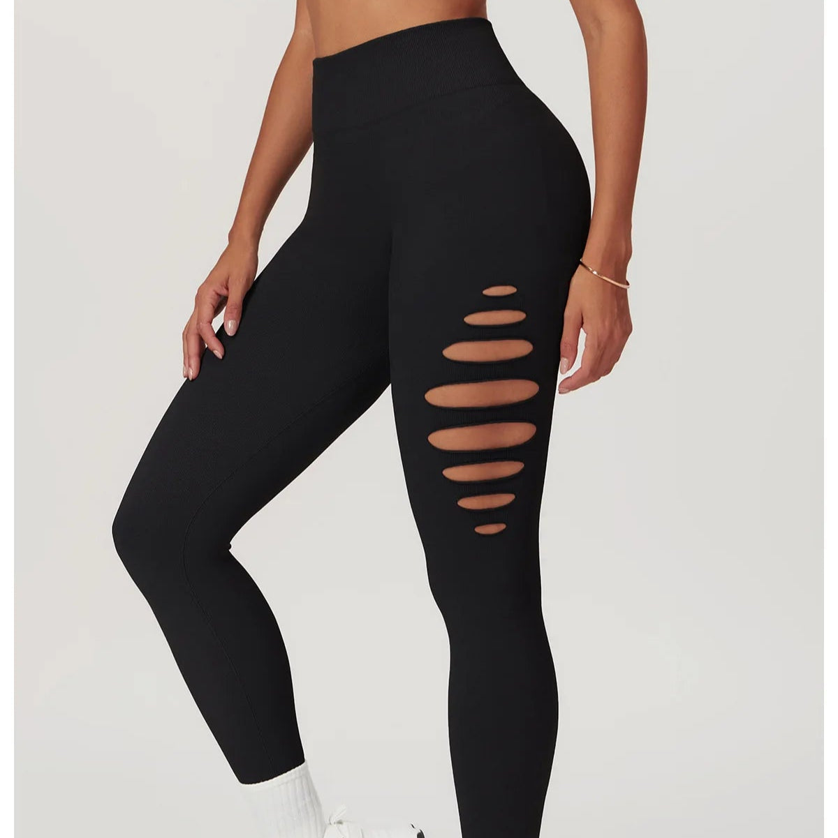 Hot Shot Leggings – High-Waist Fit with Flirty Cut-Outs