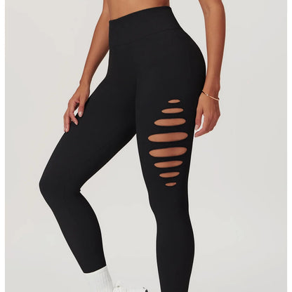 Hot Shot Leggings – High-Waist Fit with Flirty Cut-Outs