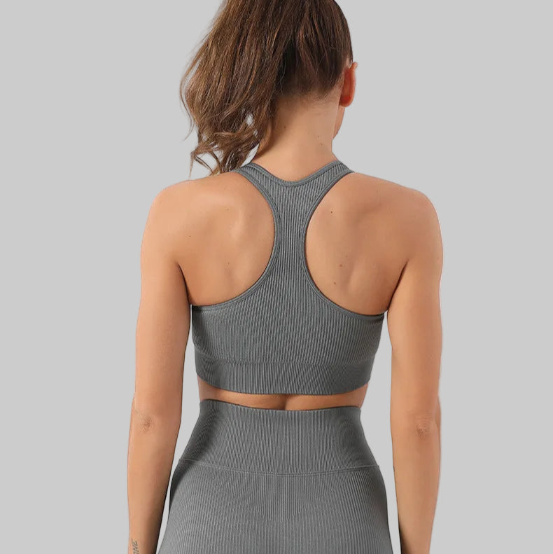 ZipFit Seamless Sports Bra