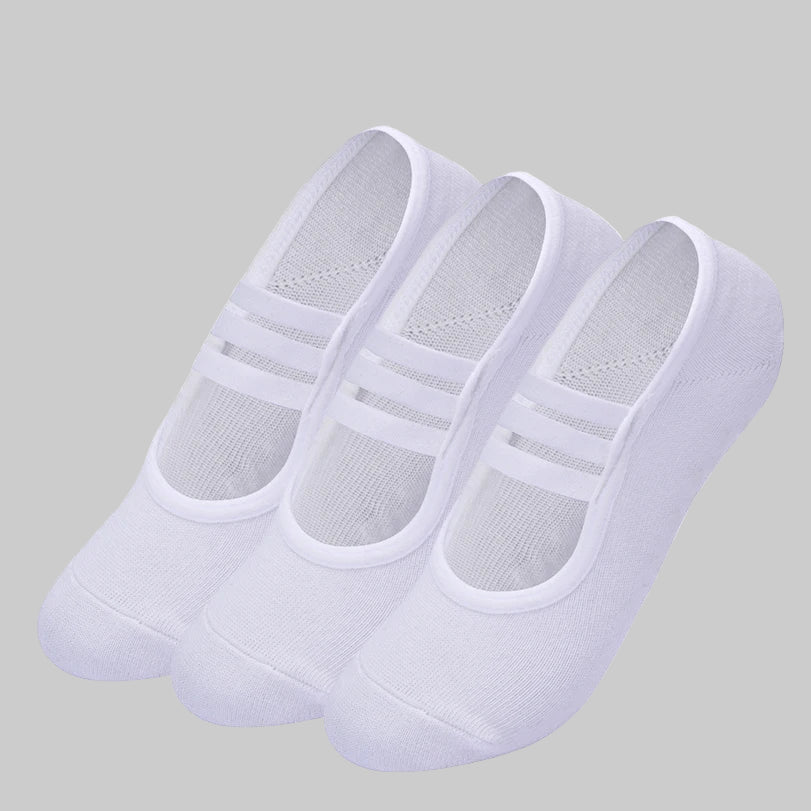 FlexBand Backless Yoga Socks (3 Pairs)