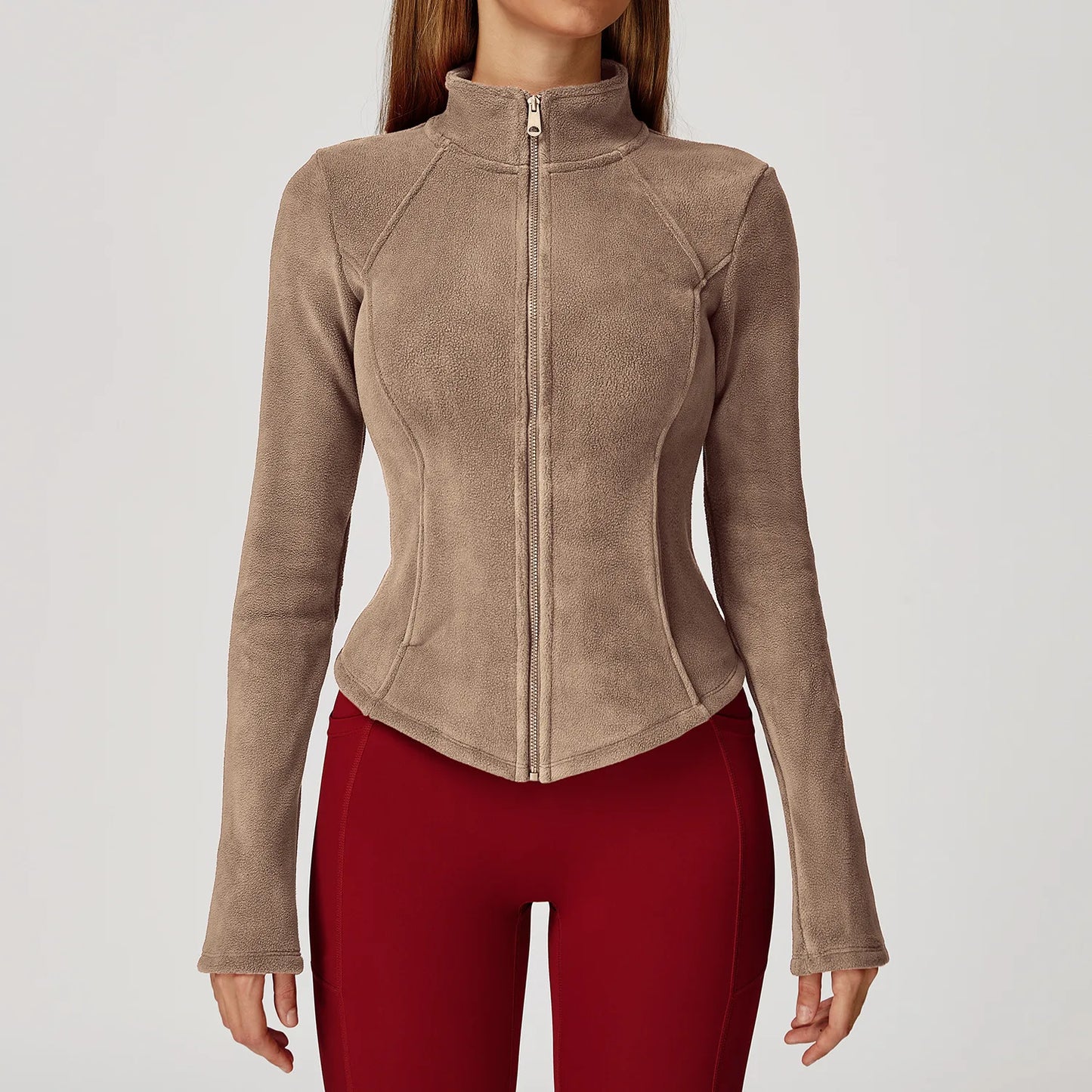 CozyFleece Warm Yoga Jacket