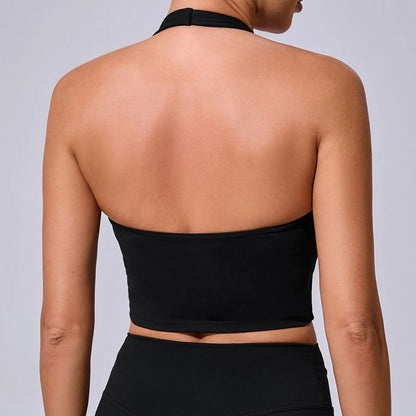 Padded Backless Sport Bra