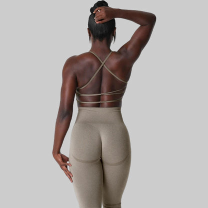 Seamless Sexy Back Padded Top