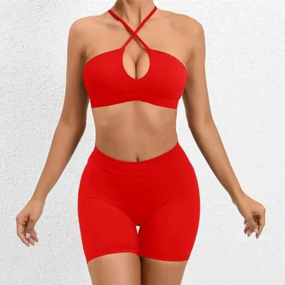 Seamless Yoga Sets Sports Fitness Hip-lifting