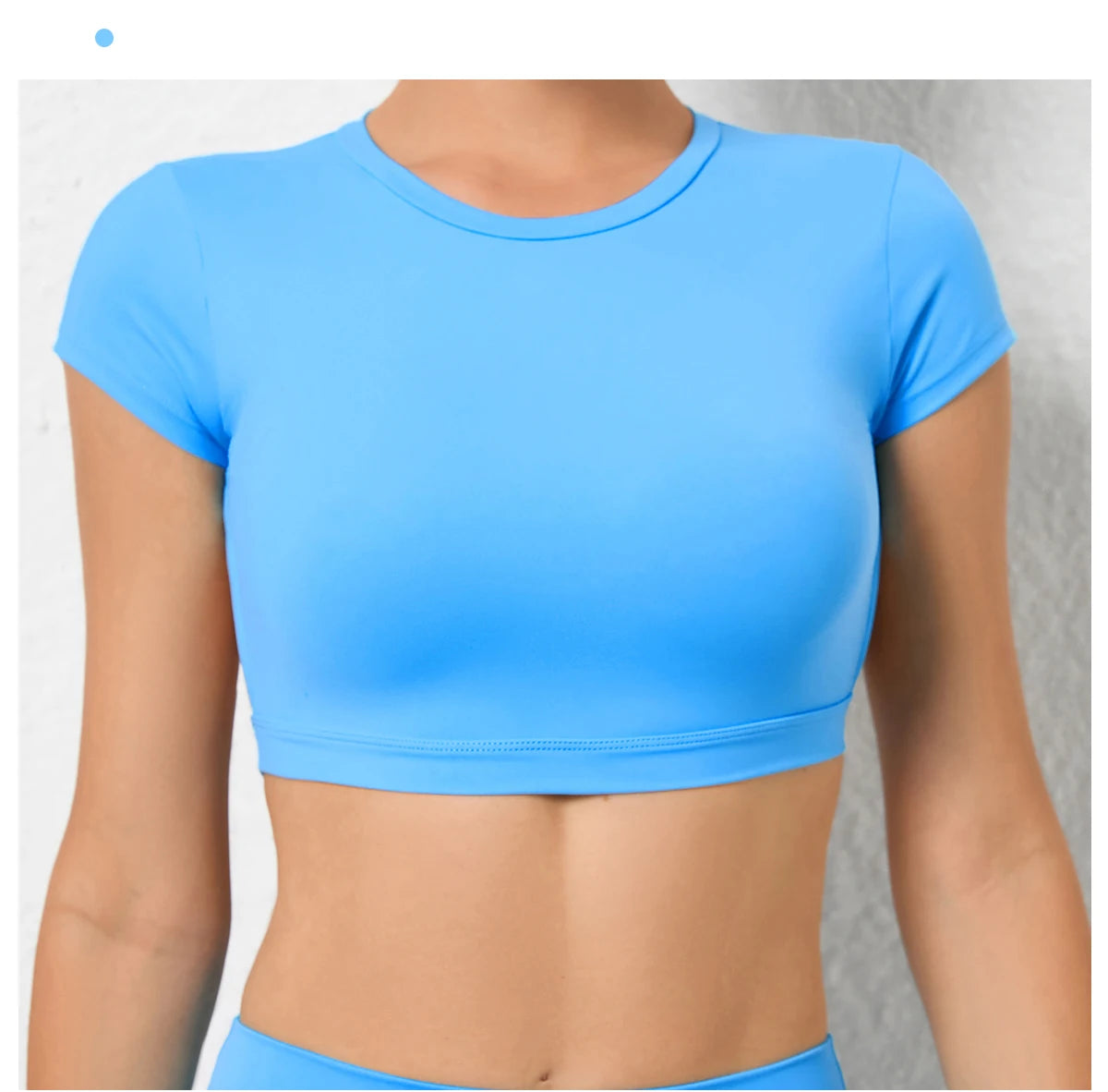 Open-Back Gym Top