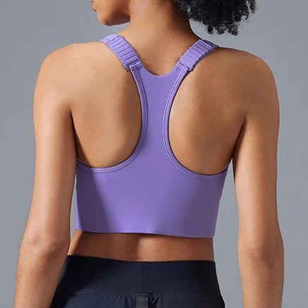 ZipFlex High-Impact Sports Bra