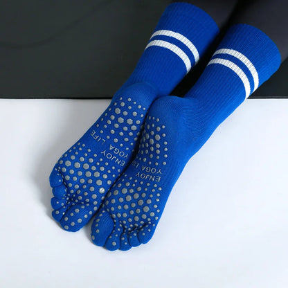 GripFit Five-Toe Yoga Socks