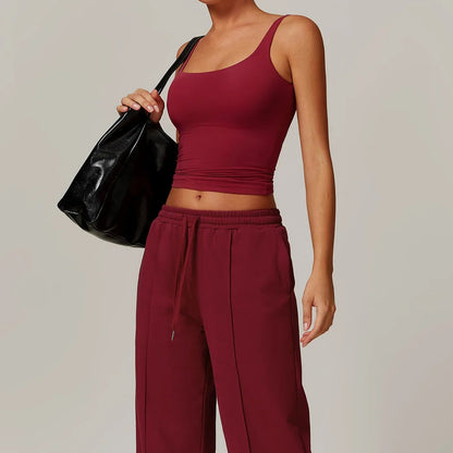 Crop Top Quick-Dry Fitness Shirt