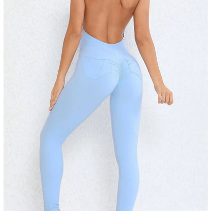 Backless Jumpsuit – Sporty One-Piece Overalls