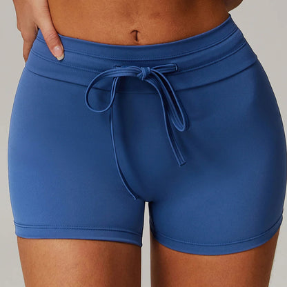 High Waist Drawstring Yoga Pants