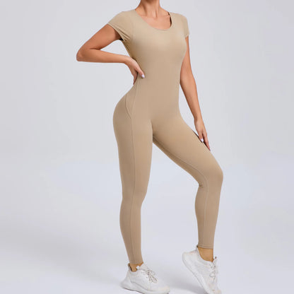 FlowSculpt Bodysuit – Yoga, Fitness & Cycling Ready