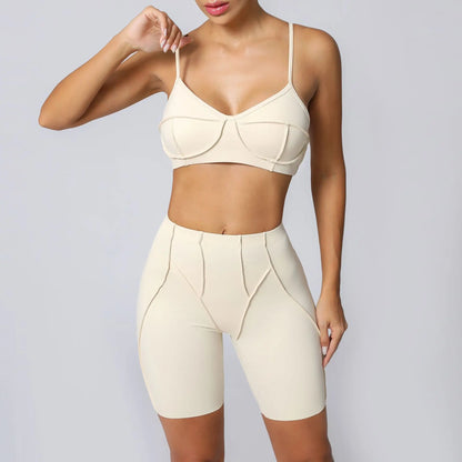 Push-Up Bra & Leggings Yoga Set