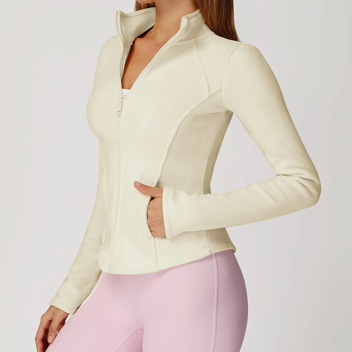 CozyFleece Warm Yoga Jacket