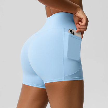 Athletic Shorts with Pockets