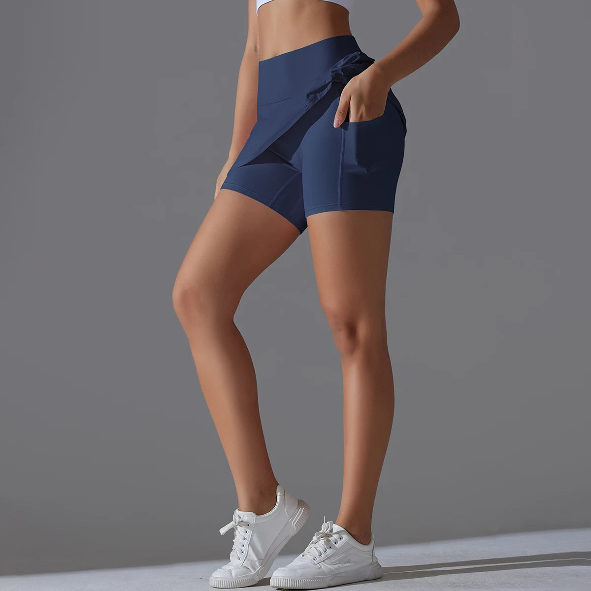 High Waist Breathable Sweat Skirt