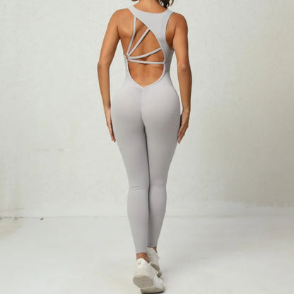 Tight Fit Seamless Jumpsuit