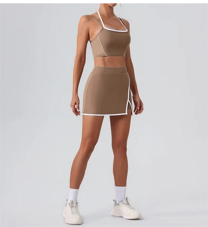 Yoga & Tennis Skirt Set